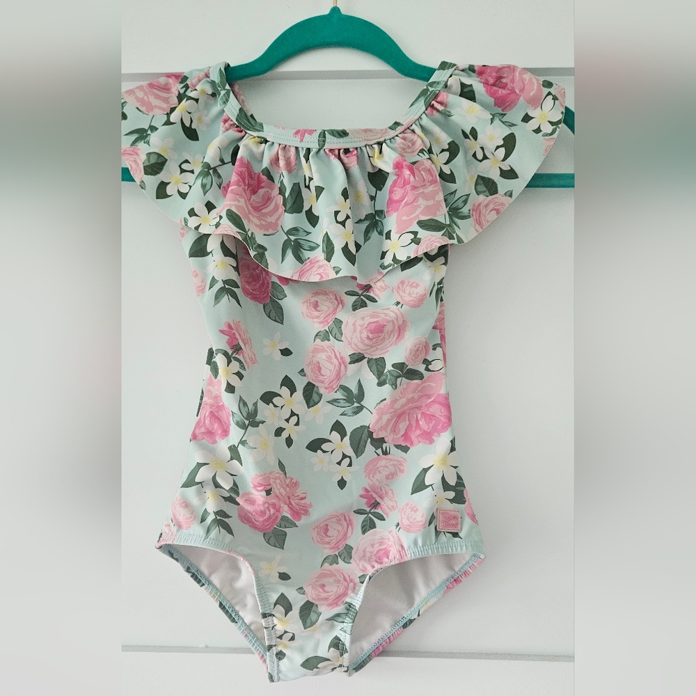 Ruffle Butts Kids One Piece Swimsuit, Size: 6/6T